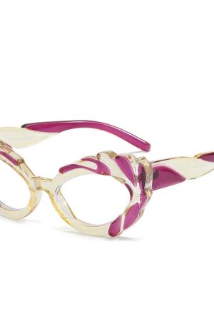 New Style Trends - Retro Noir Thorn Cat-Eye Sunglasses - Outfit Ideas