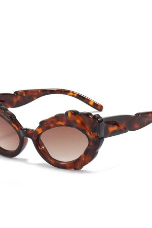 New Style Trends - Retro Noir Thorn Cat-Eye Sunglasses - Outfit Ideas