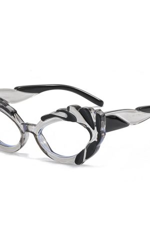 New Style Trends - Retro Noir Thorn Cat-Eye Sunglasses - Outfit Ideas