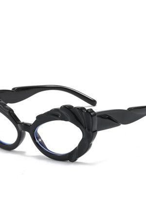 New Style Trends - Retro Noir Thorn Cat-Eye Sunglasses - Outfit Ideas