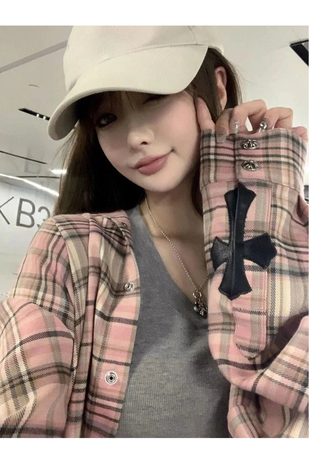 New Style Trends - Retro Pink Plaid Button Up Shirt - Outfit Ideas New Style Trends - Retro Pink Plaid Button Up Shirt - Outfit Ideas