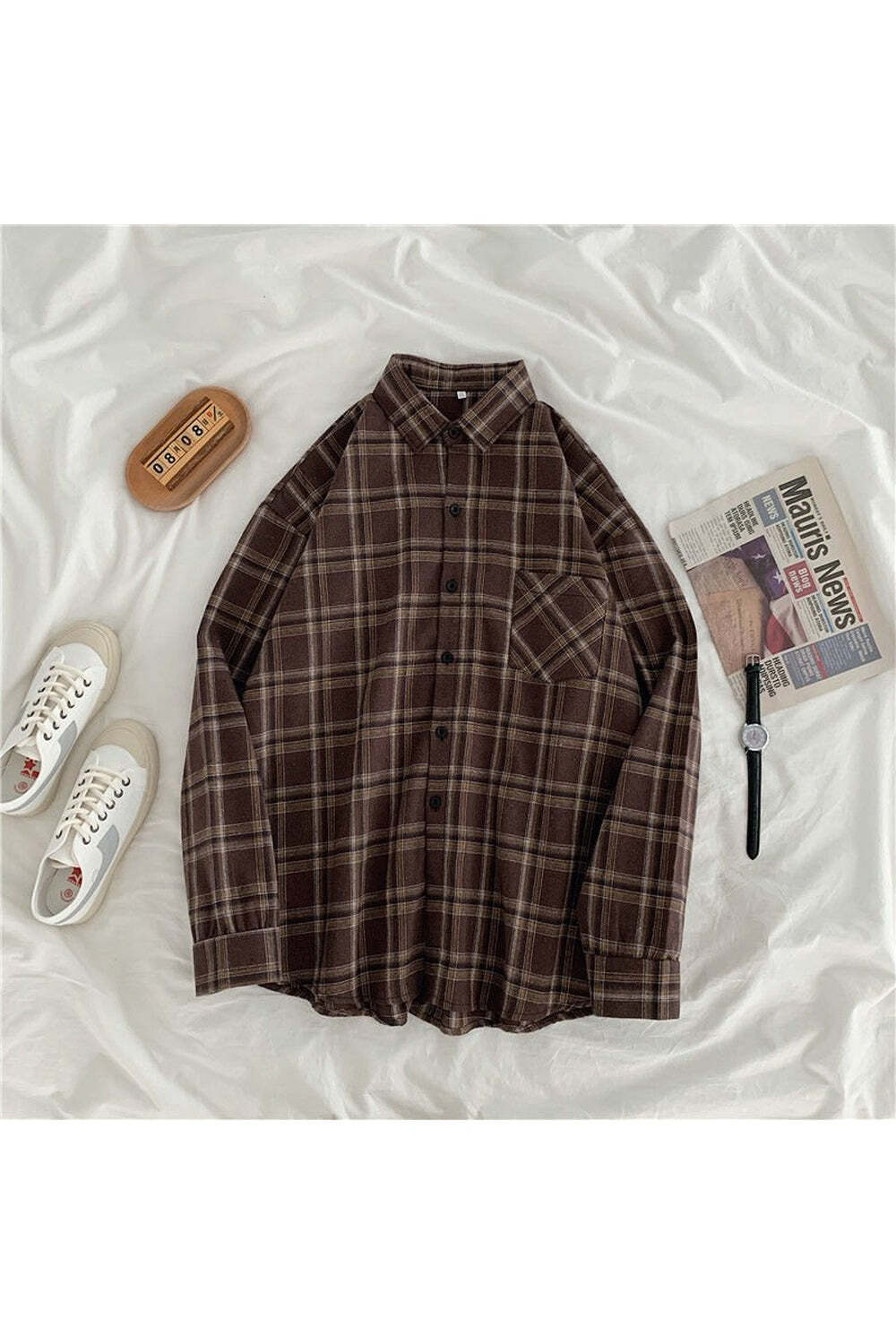 New Style Trends - Retro Plaid Shirt - Outfit Ideas New Style Trends - Retro Plaid Shirt - Outfit Ideas