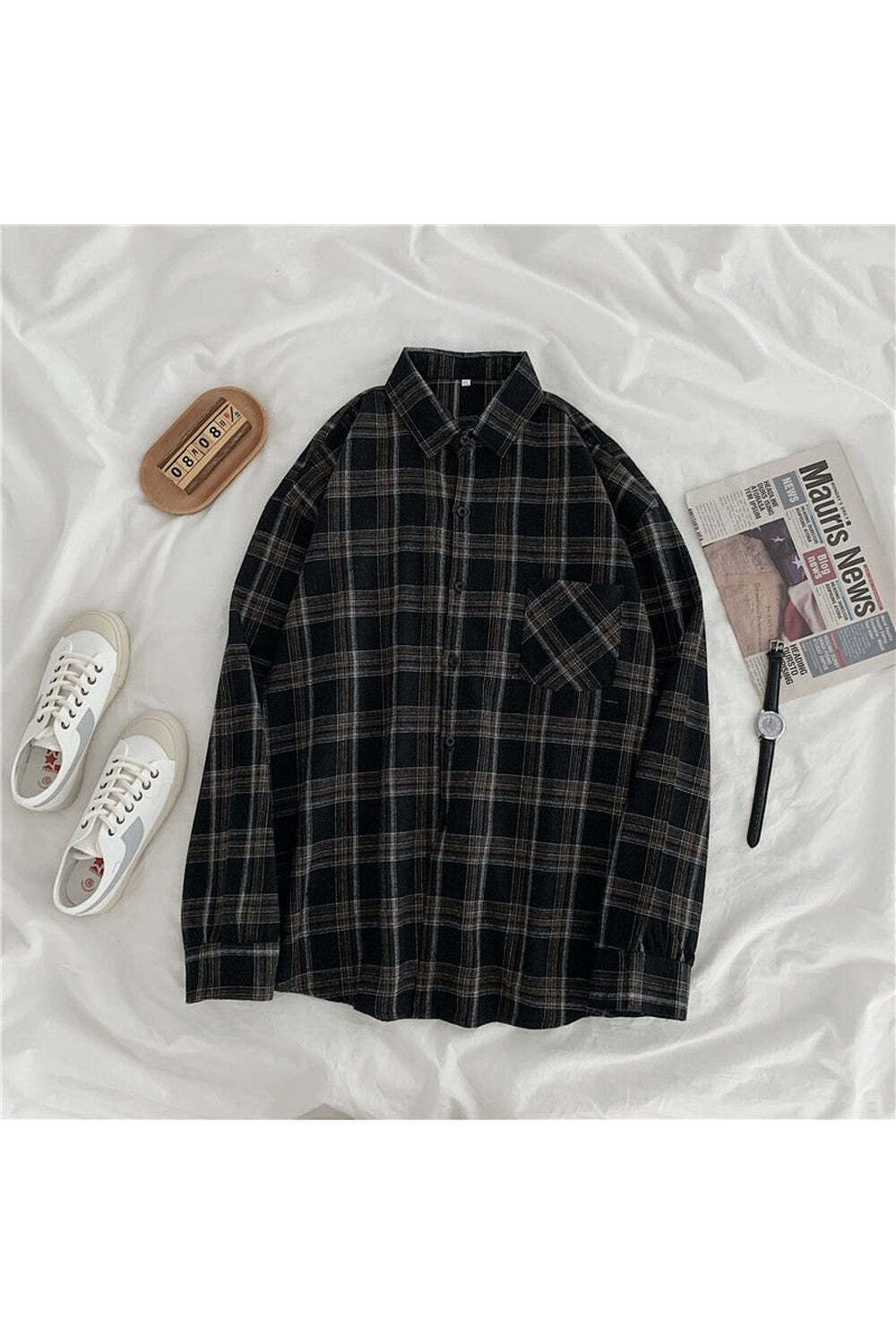 New Style Trends - Retro Plaid Shirt - Outfit Ideas New Style Trends - Retro Plaid Shirt - Outfit Ideas