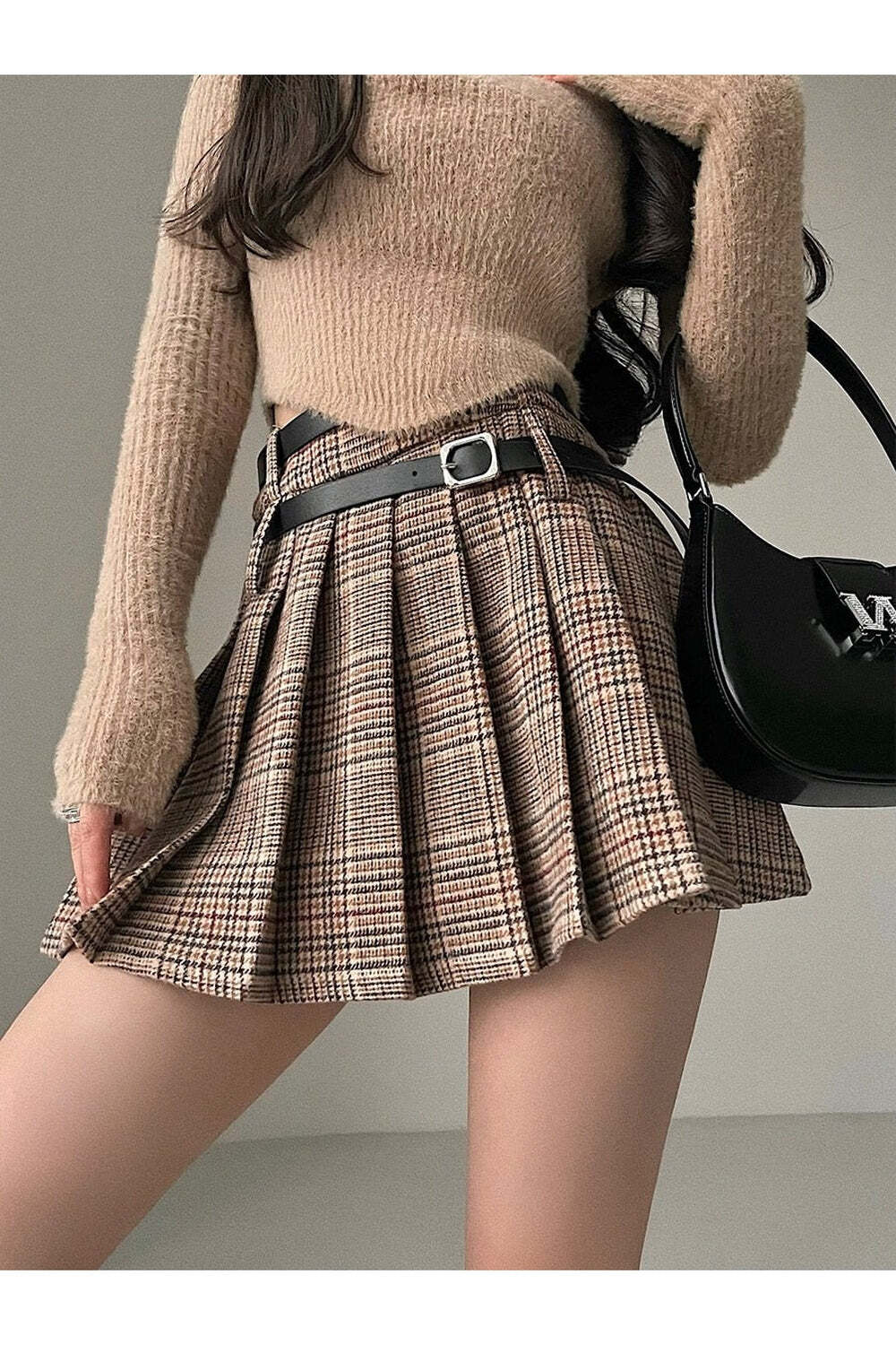 New Style Trends - Retro Preppy Plaid Skirt - Outfit Ideas