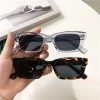 New Style Trends - Retro Rectangle Sunglasses - Outfit Ideas