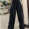 New Style Trends - Retro Solid Drawstring Trousers - Outfit Ideas