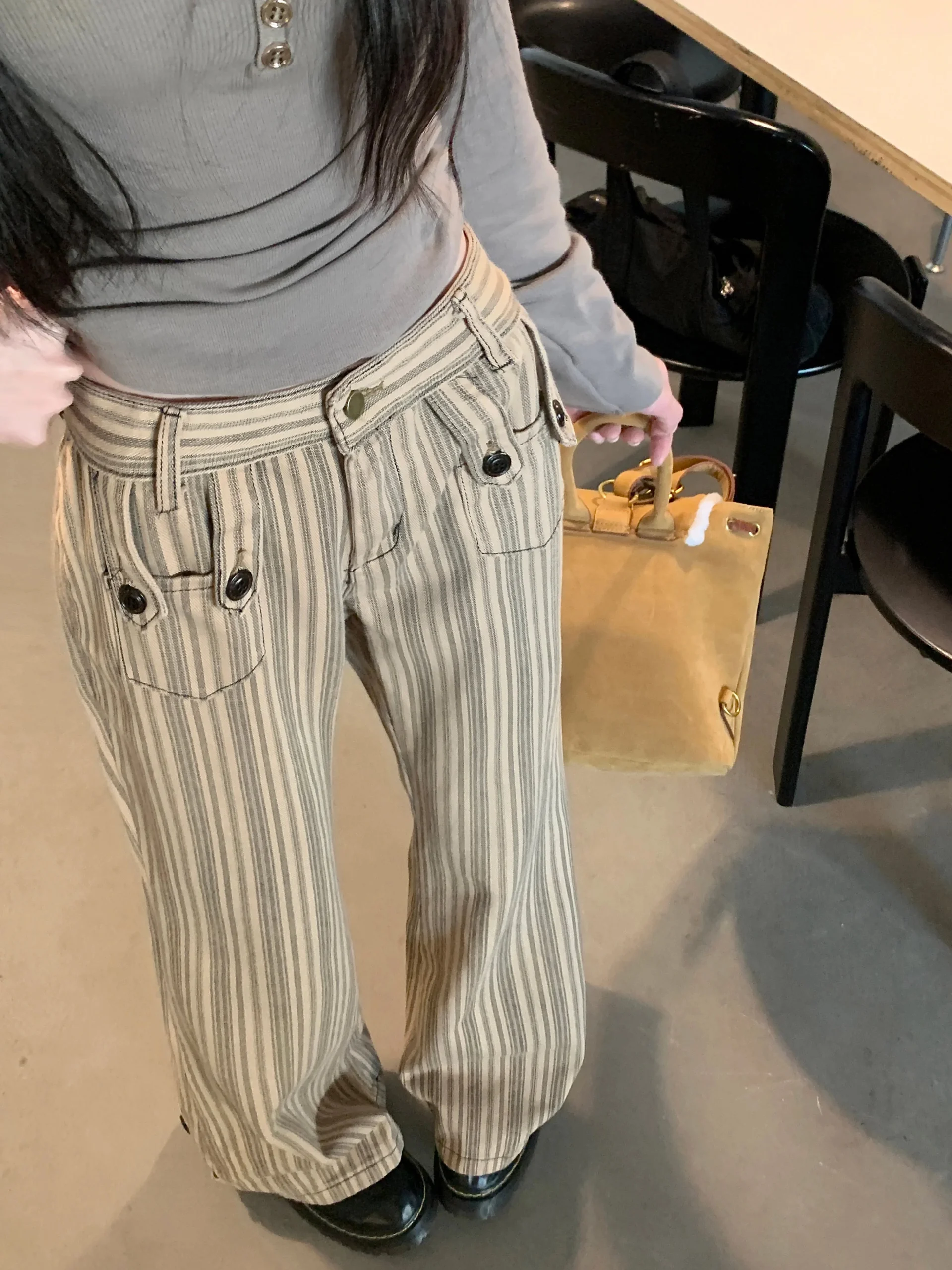 New Style Trends - Retro Striped Flare Pants - Outfit Ideas New Style Trends - Retro Striped Flare Pants - Outfit Ideas