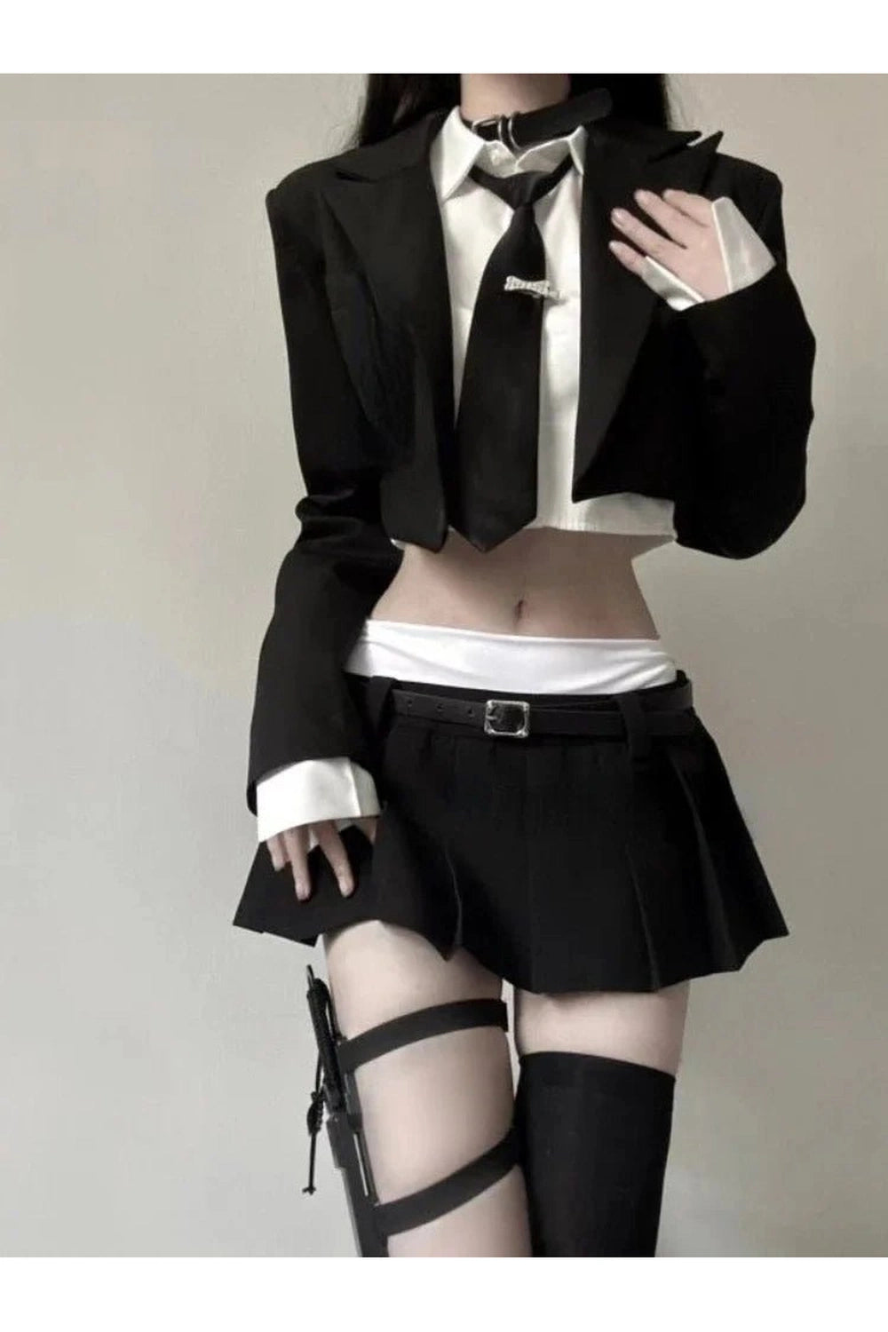 New Style Trends - Retro Three-Piece Skirt Suit - Outfit Ideas