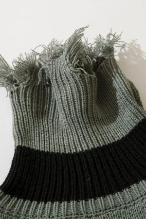 New Style Trends - Reverie Edgy Distressed Sweater - Outfit Ideas