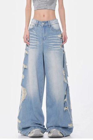 New Style Trends - Riptide Seam Flare Y2k Jeans - Outfit Ideas
