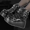 New Style Trends - Rivet Platform Alt Punk Boots - Outfit Ideas