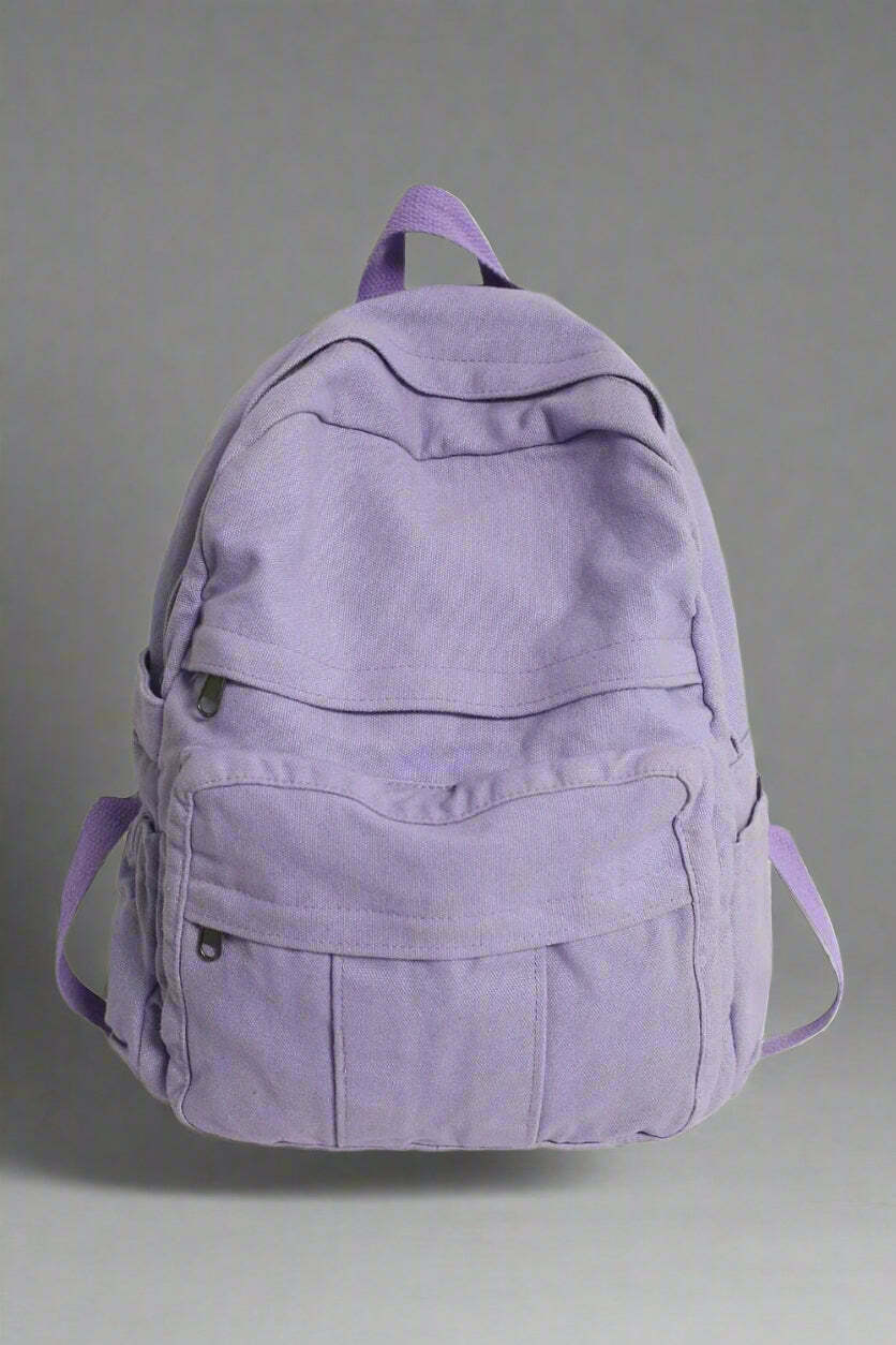 New Style Trends - School Bag College Student Retro Backpack - Outfit Ideas