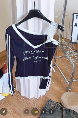 New Style Trends - Self-Love Sporty Alt Lace Top - Outfit Ideas