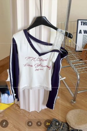 New Style Trends - Self-Love Sporty Alt Lace Top - Outfit Ideas