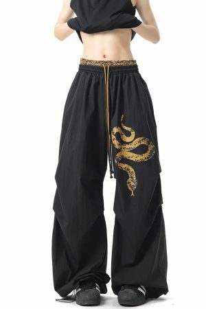New Style Trends - Serpent Street Baggy Edgy Pants - Outfit Ideas