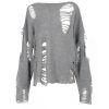 New Style Trends - Shattered Threads Y2k Distressed Sweater - Outfit Ideas