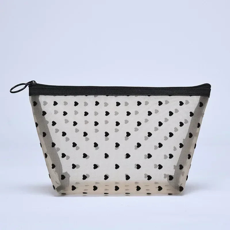 New Style Trends - Sheer Hearted Aesthetic Cosmetic Bags - Outfit Ideas New Style Trends - Sheer Hearted Aesthetic Cosmetic Bags - Outfit Ideas