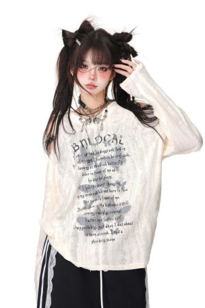 New Style Trends - Shredded Butterfly Edgy Top - Outfit Ideas