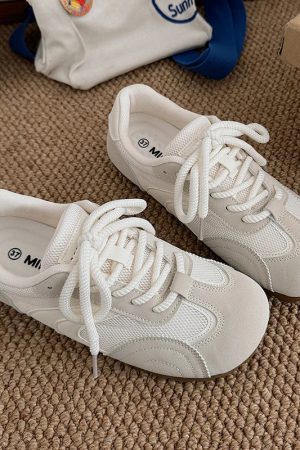 New Style Trends - Sky Mist Soft Aesthetic Sneakers - Outfit Ideas