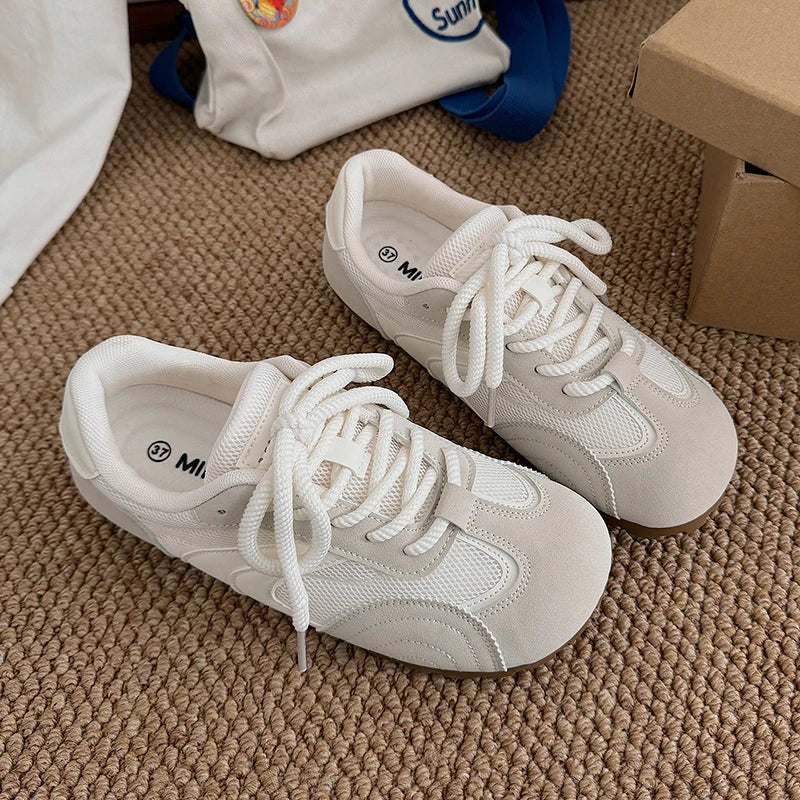 New Style Trends - Sky Mist Soft Aesthetic Sneakers - Outfit Ideas