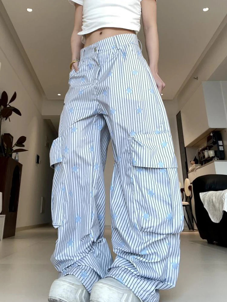 New Style Trends - Skyline Star Cargo Edgy Y2k Pants - Outfit Ideas New Style Trends - Skyline Star Cargo Edgy Y2k Pants - Outfit Ideas