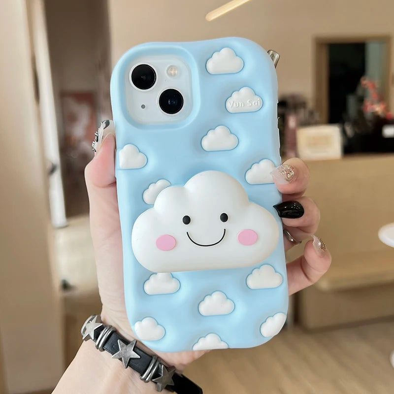 New Style Trends - Smiley Cloud Soft Kawaii iPhone Case - Outfit Ideas New Style Trends - Smiley Cloud Soft Kawaii iPhone Case - Outfit Ideas