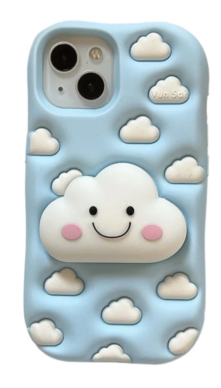 New Style Trends - Smiley Cloud Soft Kawaii iPhone Case - Outfit Ideas New Style Trends - Smiley Cloud Soft Kawaii iPhone Case - Outfit Ideas