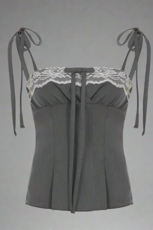 New Style Trends - Soft Alt Bow Corset Top - Outfit Ideas