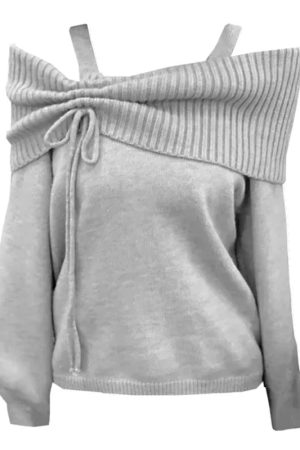 New Style Trends - Soft Whimsy Bow Sweater - Outfit Ideas