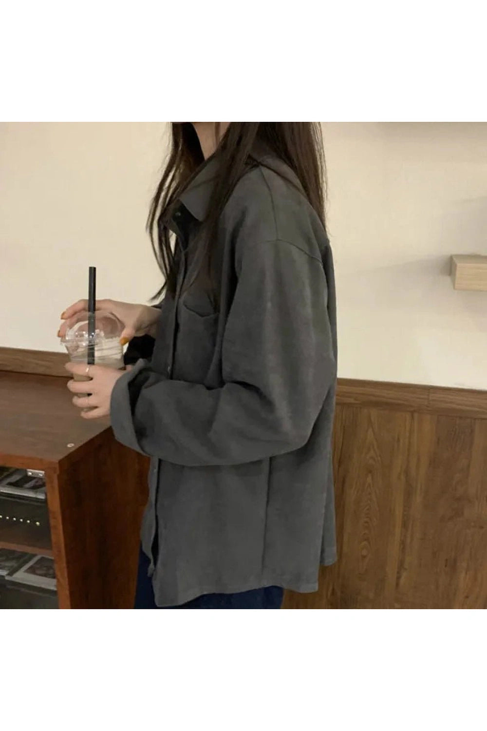 New Style Trends - Solid Pocket Retro Shirt - Outfit Ideas New Style Trends - Solid Pocket Retro Shirt - Outfit Ideas