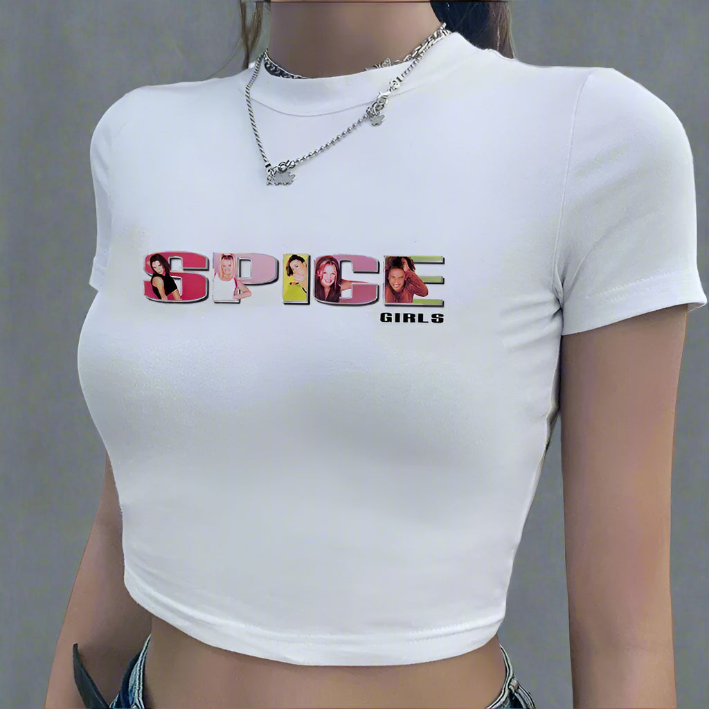 New Style Trends - SPICE Girls Y2k Crop Top - Outfit Ideas