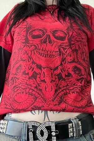 New Style Trends - Spine Script Alt Long Sleeve Alt Top - Outfit Ideas