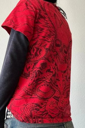 New Style Trends - Spine Script Alt Long Sleeve Alt Top - Outfit Ideas