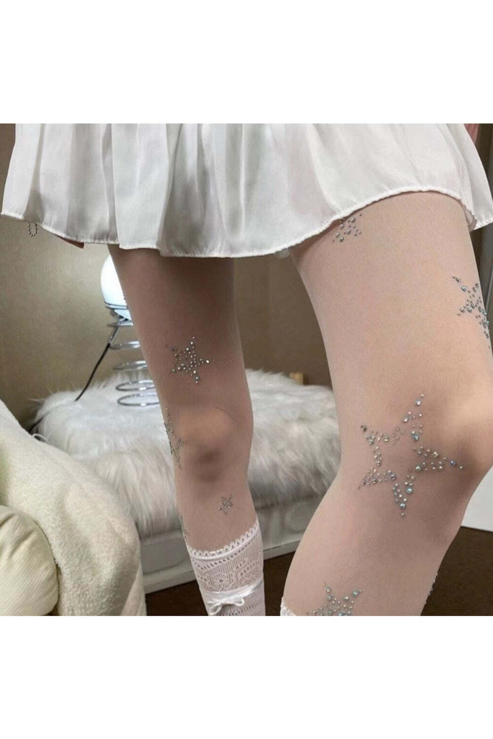 New Style Trends - Star Diamond Kawaii Fishnet Stockings - Outfit Ideas New Style Trends - Star Diamond Kawaii Fishnet Stockings - Outfit Ideas