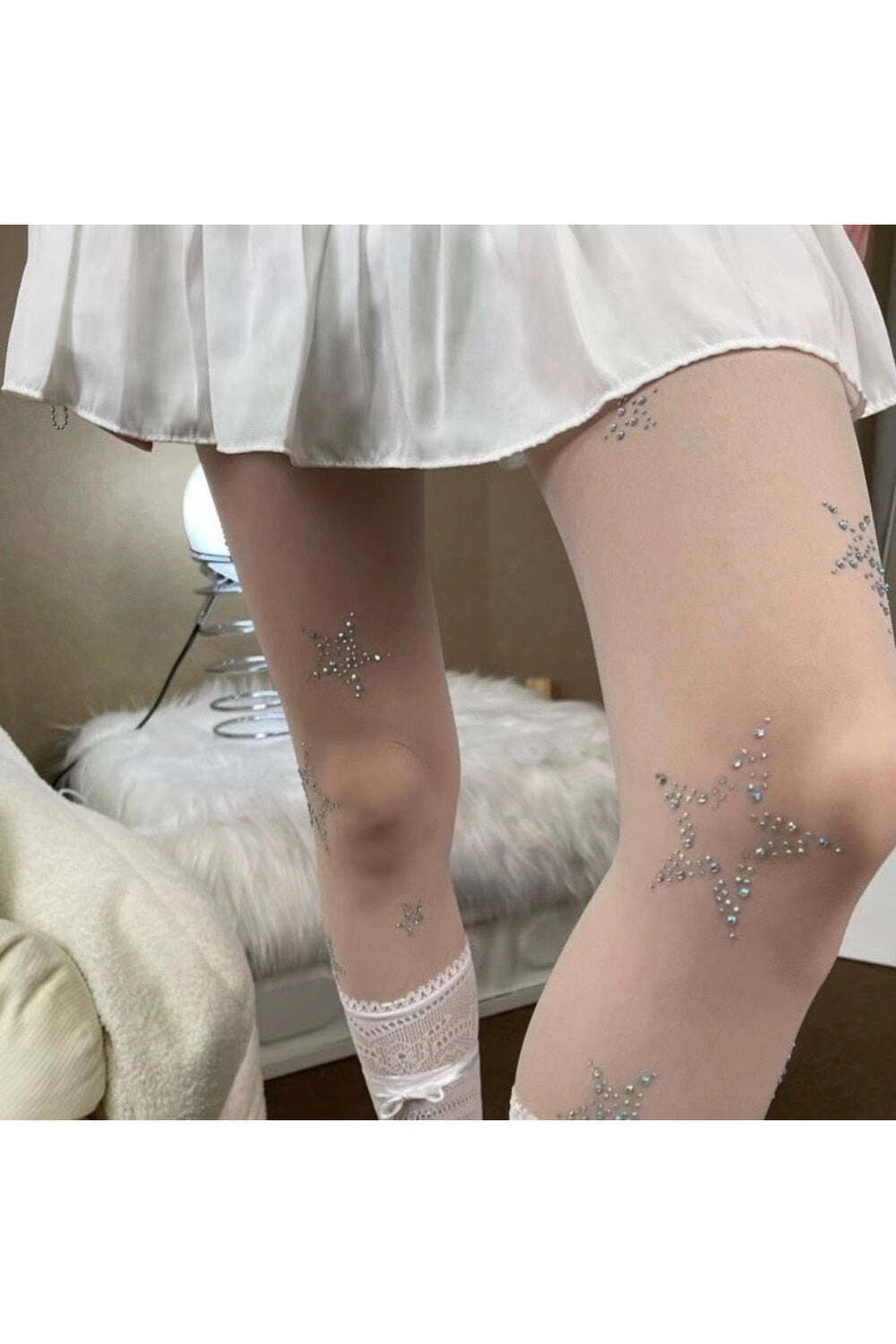 New Style Trends - Star Diamond Kawaii Fishnet Stockings - Outfit Ideas New Style Trends - Star Diamond Kawaii Fishnet Stockings - Outfit Ideas