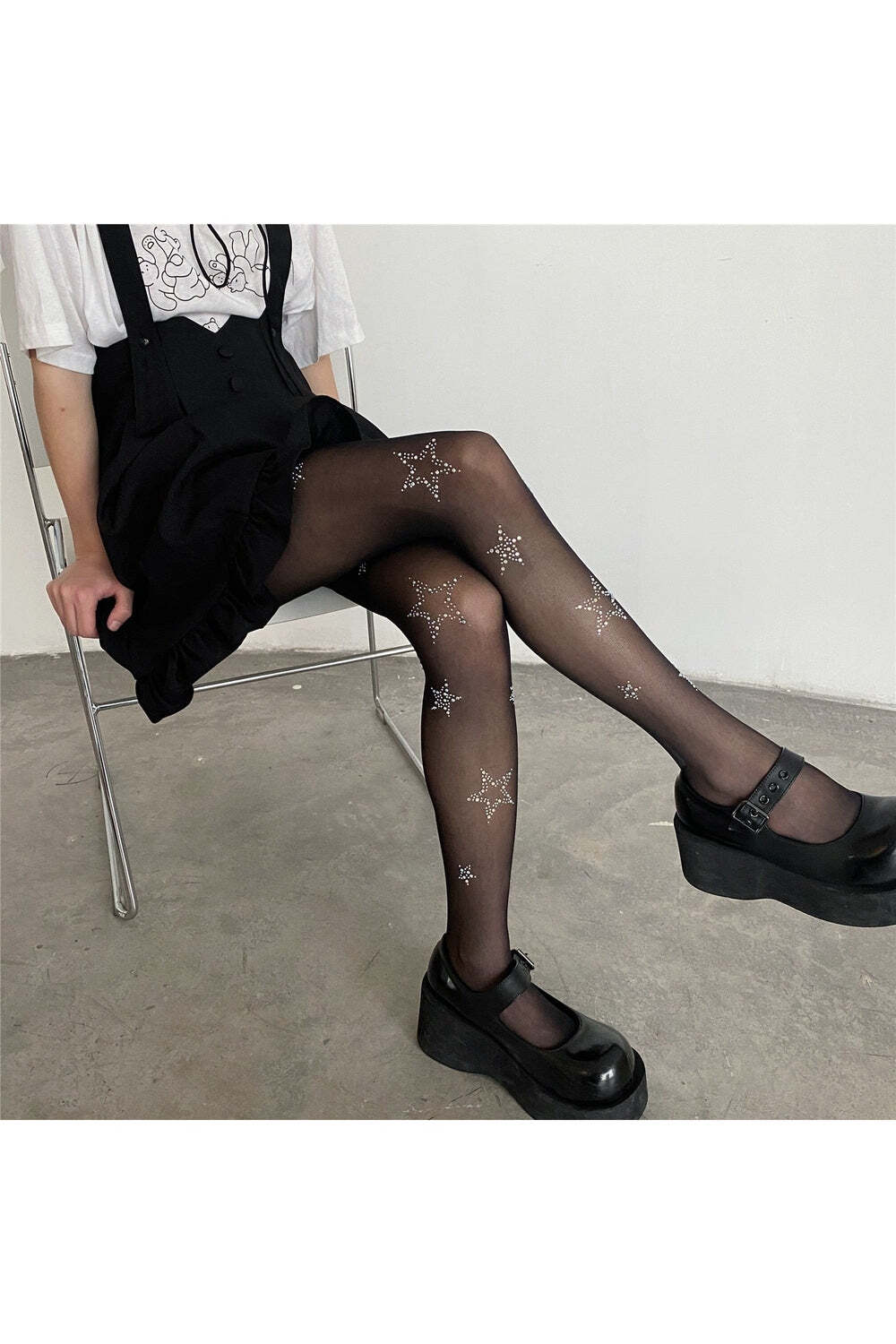 New Style Trends - Star Diamond Kawaii Fishnet Stockings - Outfit Ideas New Style Trends - Star Diamond Kawaii Fishnet Stockings - Outfit Ideas
