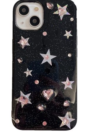 New Style Trends - Star Dust Gem Night Y2k iPhone  Case - Outfit Ideas