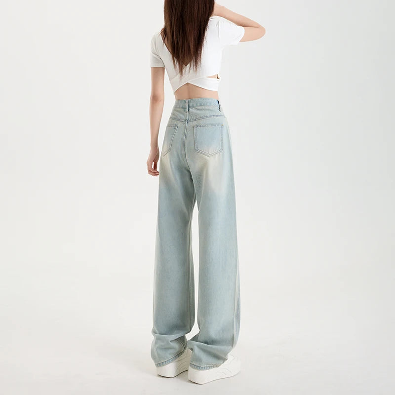New Style Trends - Stardust Fade Aesthetic Wide-Leg Jeans - Outfit Ideas New Style Trends - Stardust Fade Aesthetic Wide-Leg Jeans - Outfit Ideas