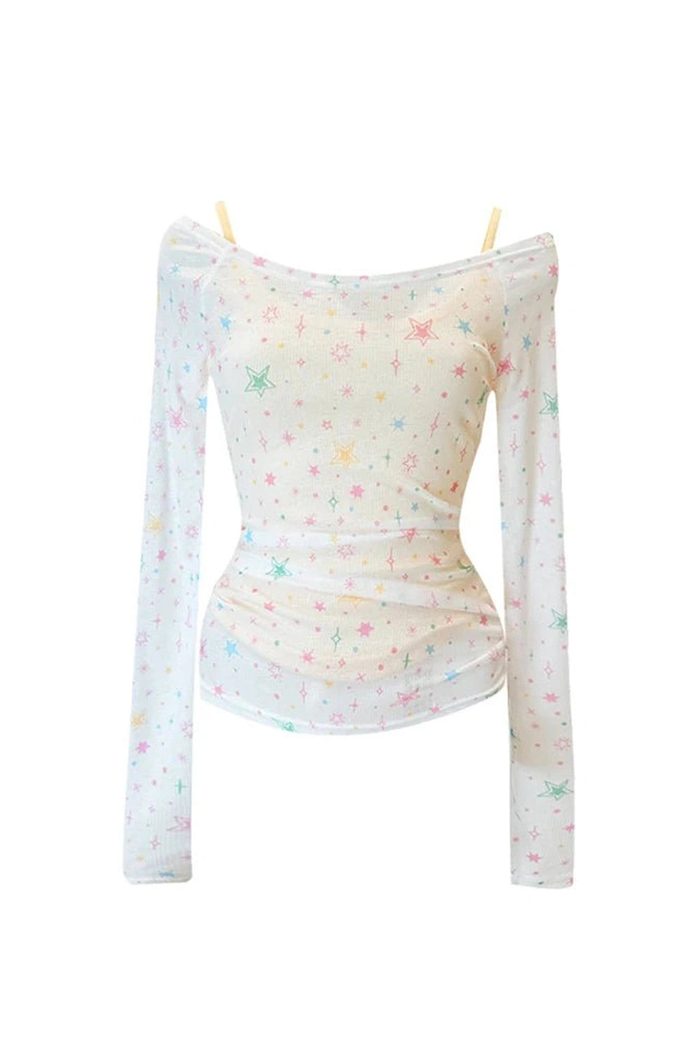 New Style Trends - Starlight Whisper Off-Shoulder Top - Outfit Ideas