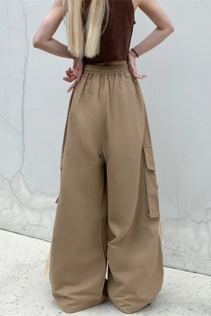 New Style Trends - Strap Down Utility Cargo Y2k Pants - Outfit Ideas
