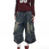 New Style Trends - Street Slam Washed Y2k Cargo Shorts - Outfit Ideas