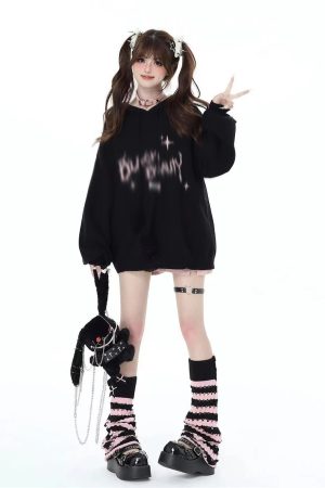 New Style Trends - Striped Lolita Slouch Pastel Goth Leg Warmers - Outfit Ideas