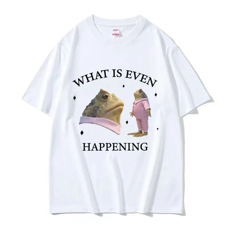 New Style Trends - Surreal Frog Meme Aesthetic T-Shirt - Outfit Ideas