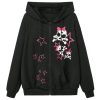 New Style Trends - Sweet Skull Star Emo Hoodie - Outfit Ideas