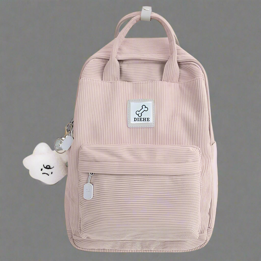 New Style Trends - Teddy Corduroy Kawaii Backpack - Outfit Ideas New Style Trends - Teddy Corduroy Kawaii Backpack - Outfit Ideas