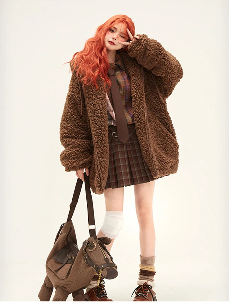 New Style Trends - Teddy Mood Hooded Kawaii Jacket - Outfit Ideas New Style Trends - Teddy Mood Hooded Kawaii Jacket - Outfit Ideas