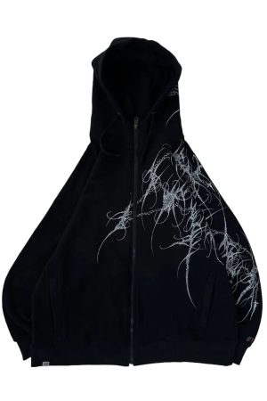 New Style Trends - Threadline Signal Zip Hoodie - Outfit Ideas