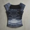 New Style Trends - Tie Dye Edgy Crop Top - Outfit Ideas