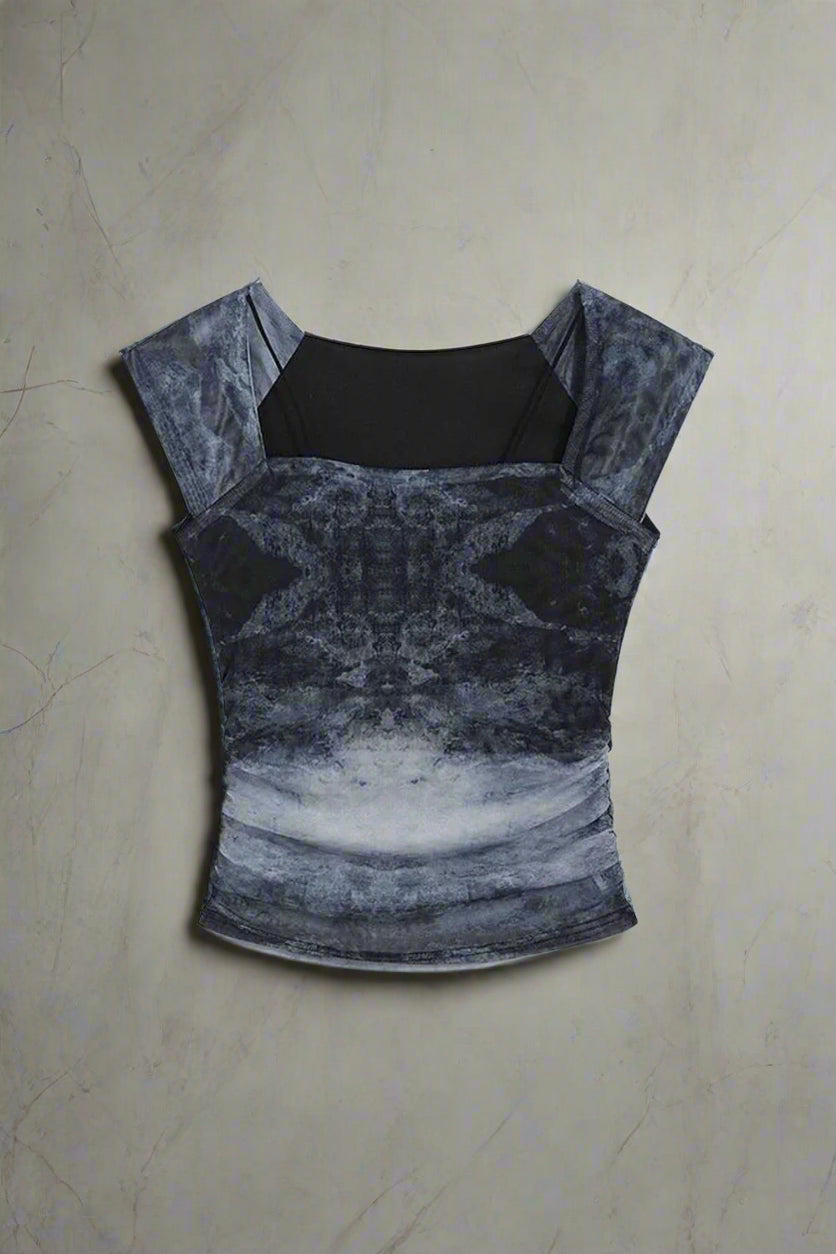 New Style Trends - Tie Dye Edgy Crop Top - Outfit Ideas