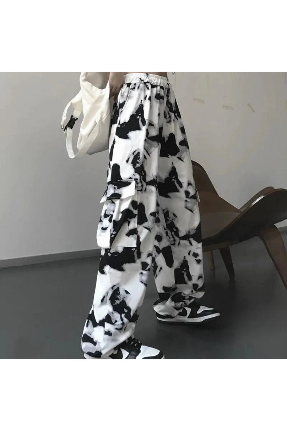 New Style Trends - Tie Dye Harajuku Wide Leg Pants - Outfit Ideas